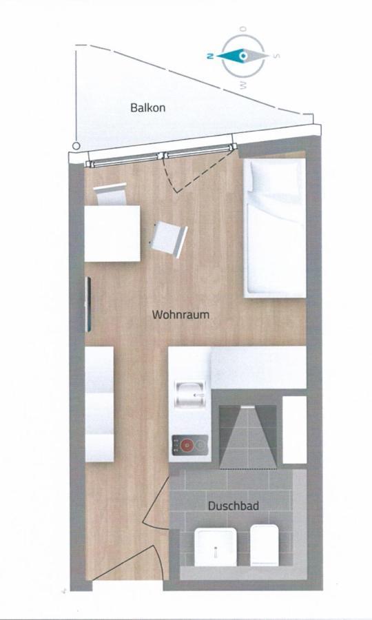 Apartment Myroom Business Naehe Messe *