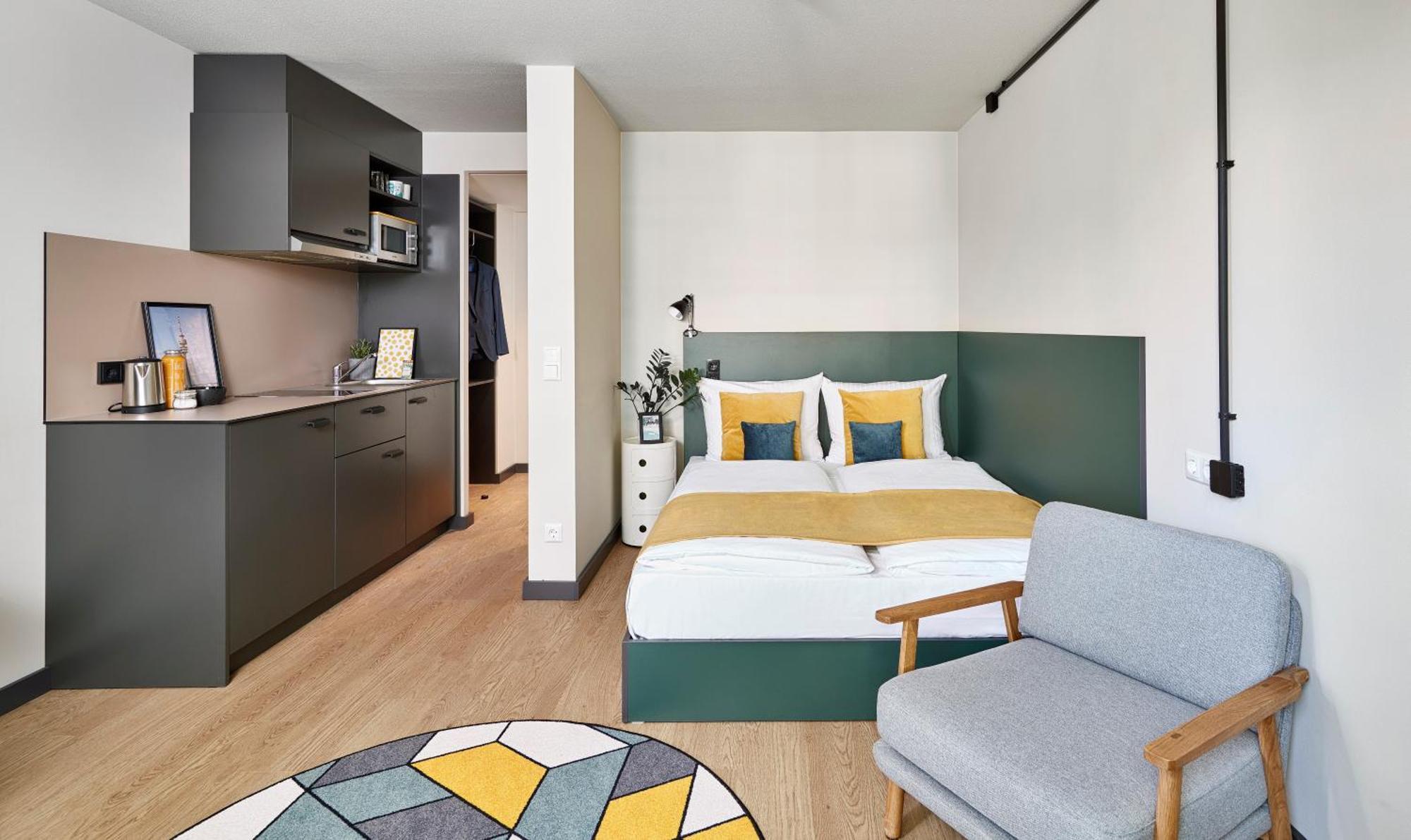 Living Am Olympiapark Aparthotel Munique