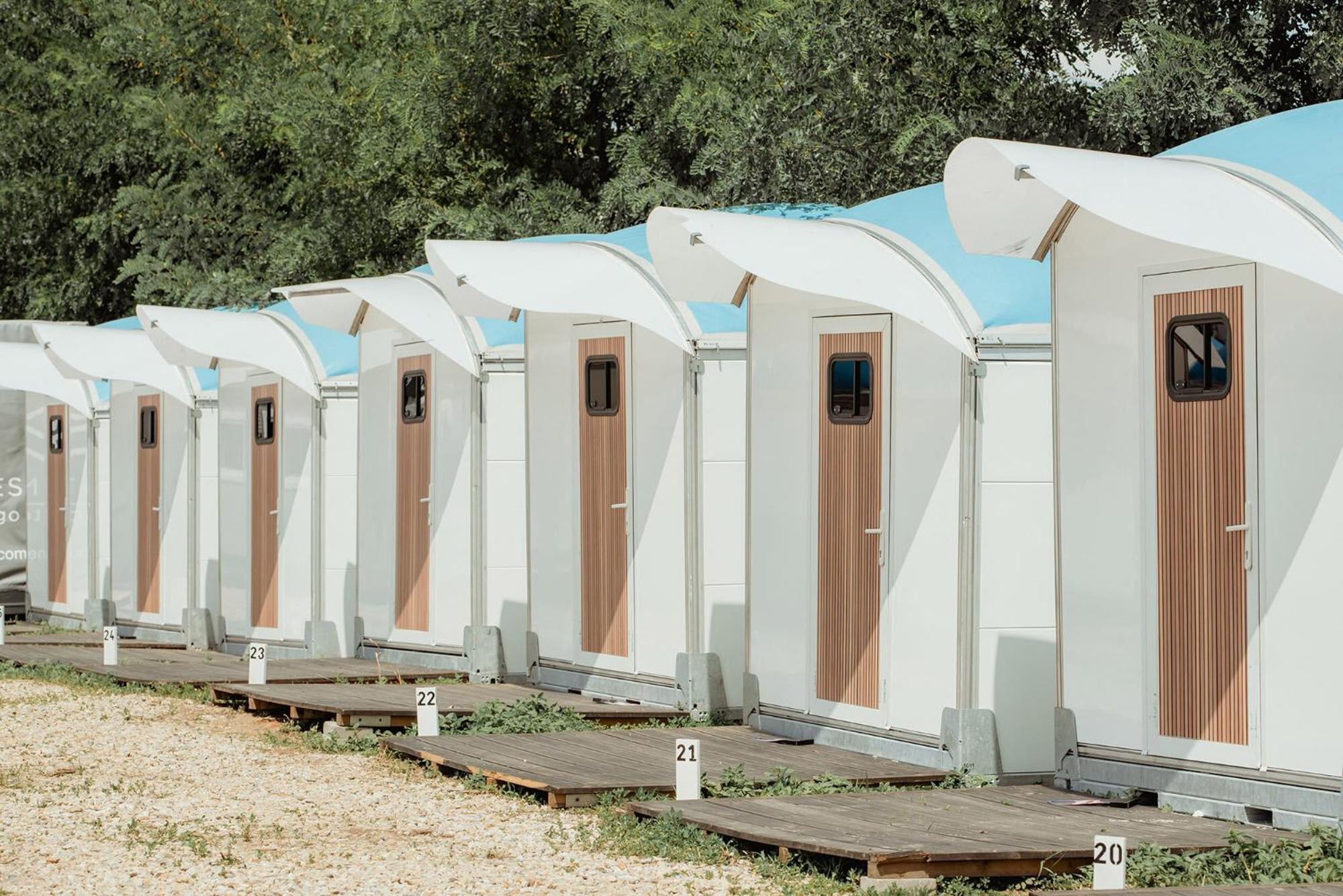 Luxury tent Oktoberfest Wiesn Camp Munich