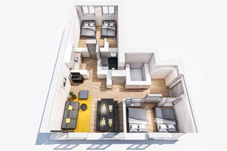 Marienplatz 2 Bedrooms Living Kitchen