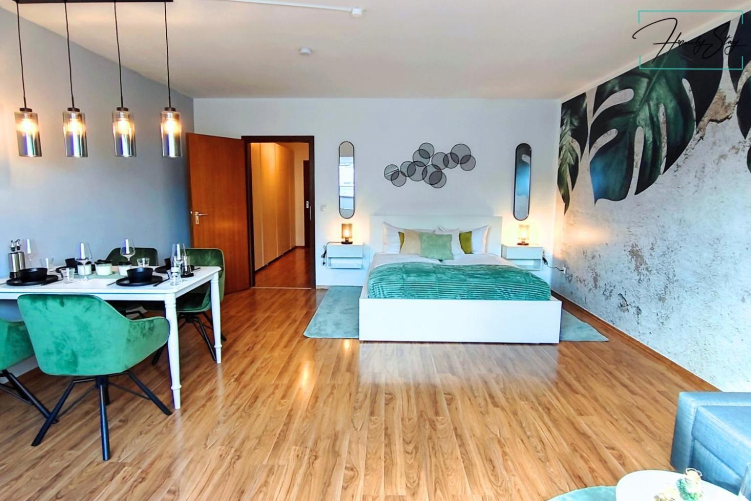 Homely Serenity Greens - Stylisch Studio-apartment With Kitchen - 10 Min To Station, Pet Friendly München