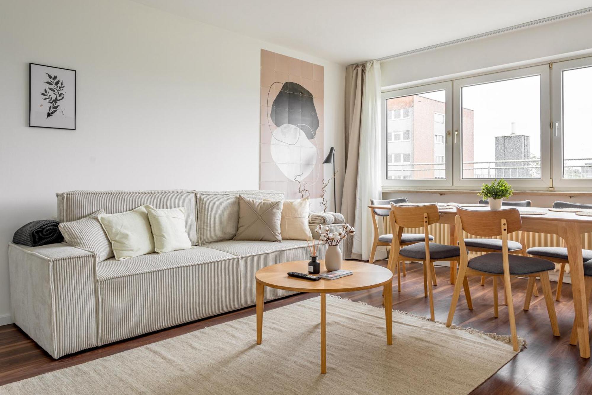 Global Living - Design I Terrace I Kitchen I Smart-tv I Parking Space I Munich