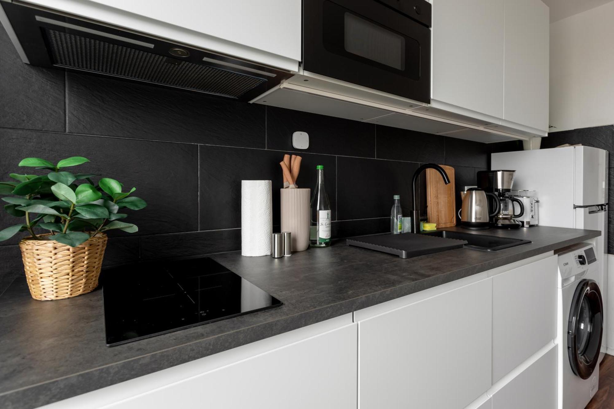 Apartment Global Living - Design I Terrace I Kitchen I Smart-tv I Parking Space I