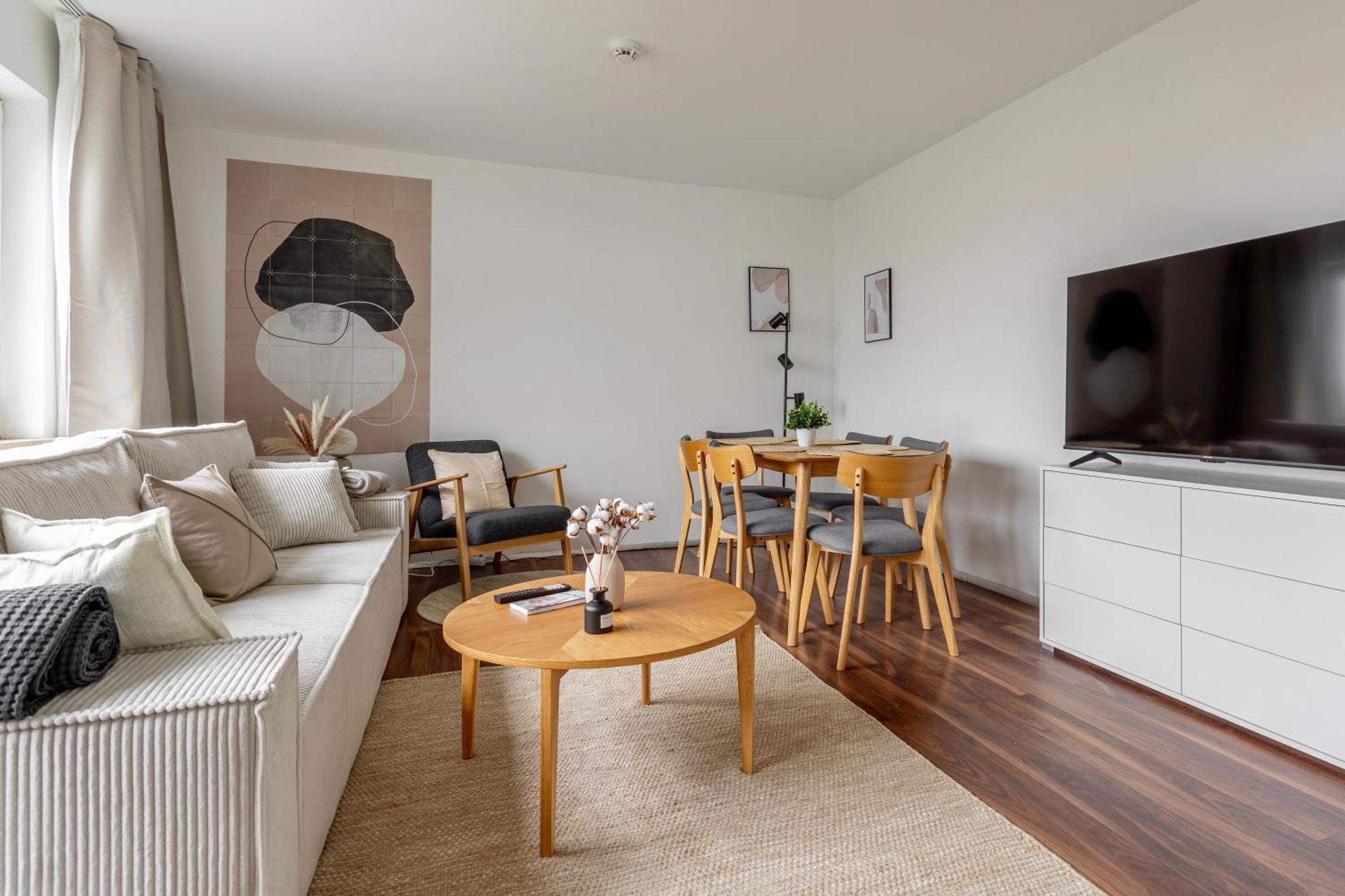 Global Living - Design I Terrace I Kitchen I Smart-tv I Parking Space I