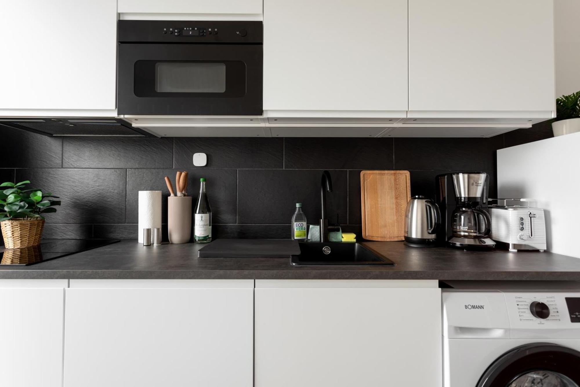 Apartment Global Living - Design I Terrace I Kitchen I Smart-tv I Parking Space I