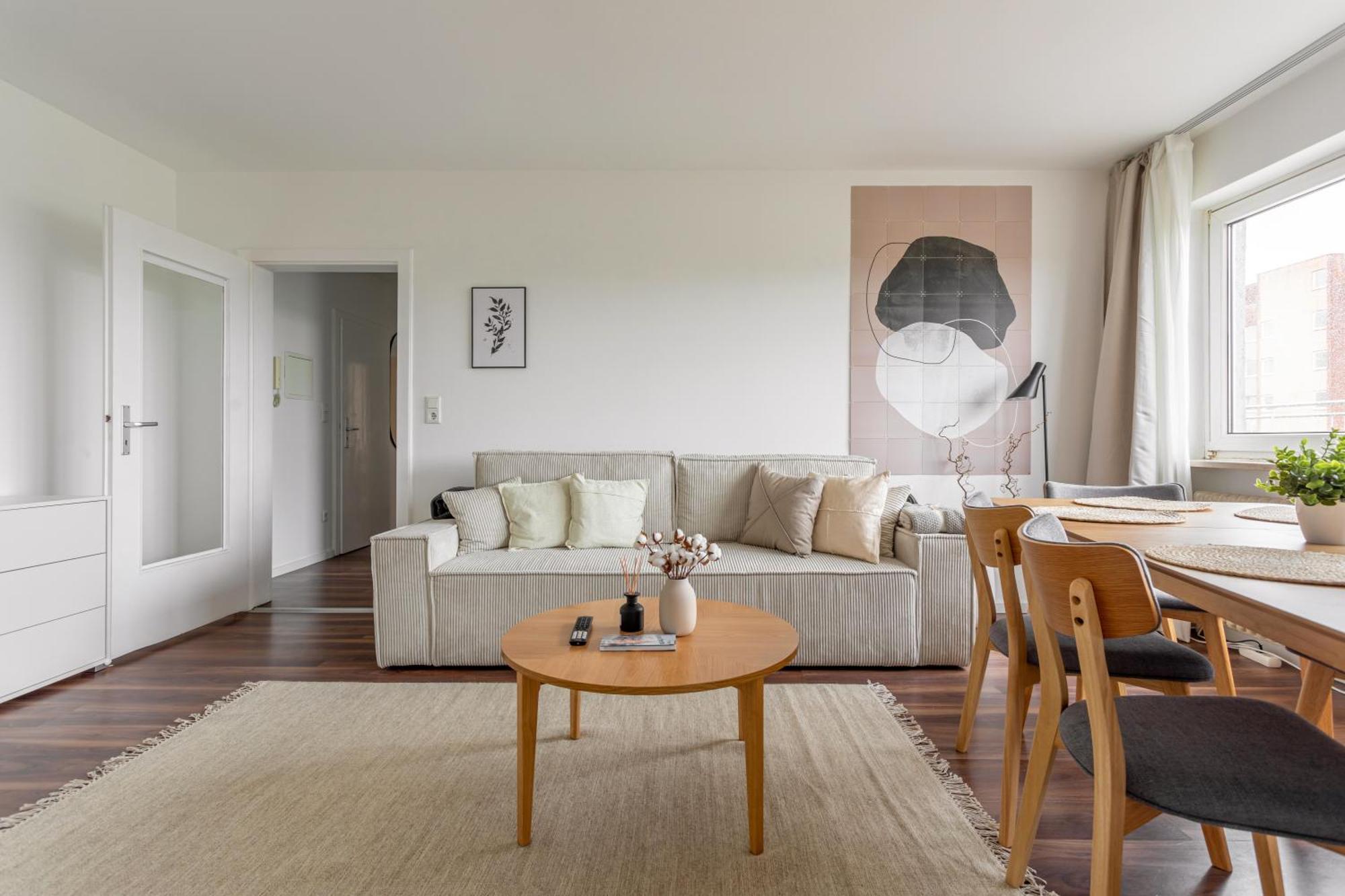Global Living - Design I Terrace I Kitchen I Smart-tv I Parking Space I Apartment
