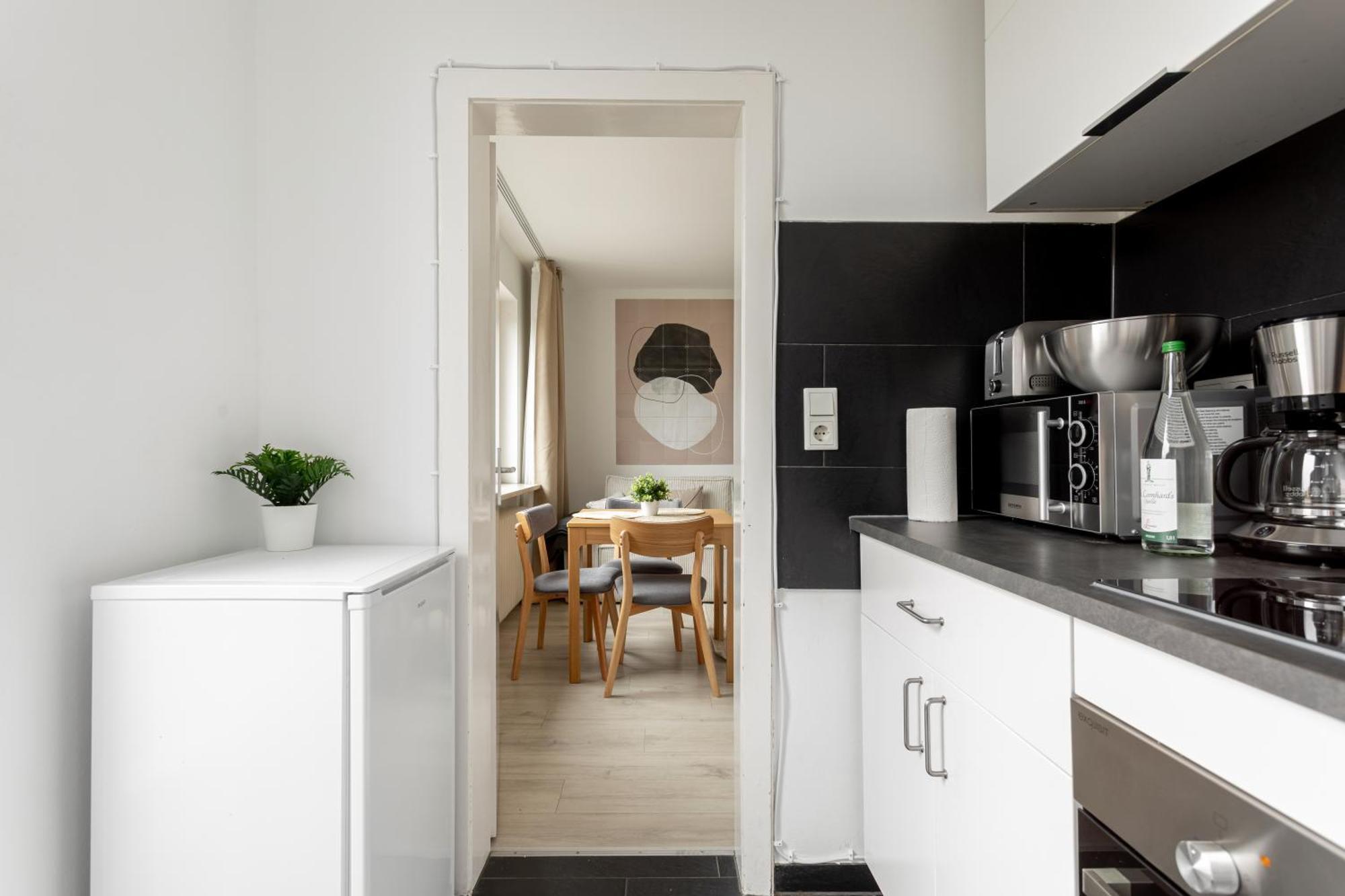 Global Living - Design I Terrace I Kitchen I Smart-tv I Parking Space I * Munich