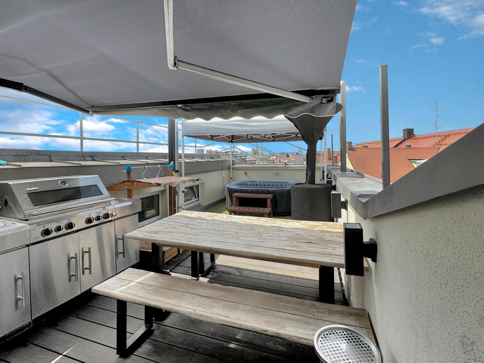 6 Maisonette-penthouse Pool Dachterrasse Luxus