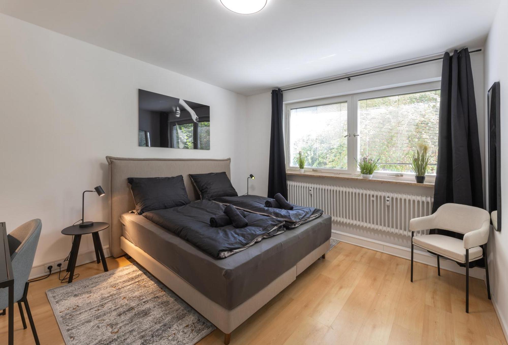 Sweethome - Kueche, Stellplatz, Wlan, Naehe S-bahn Apartment *