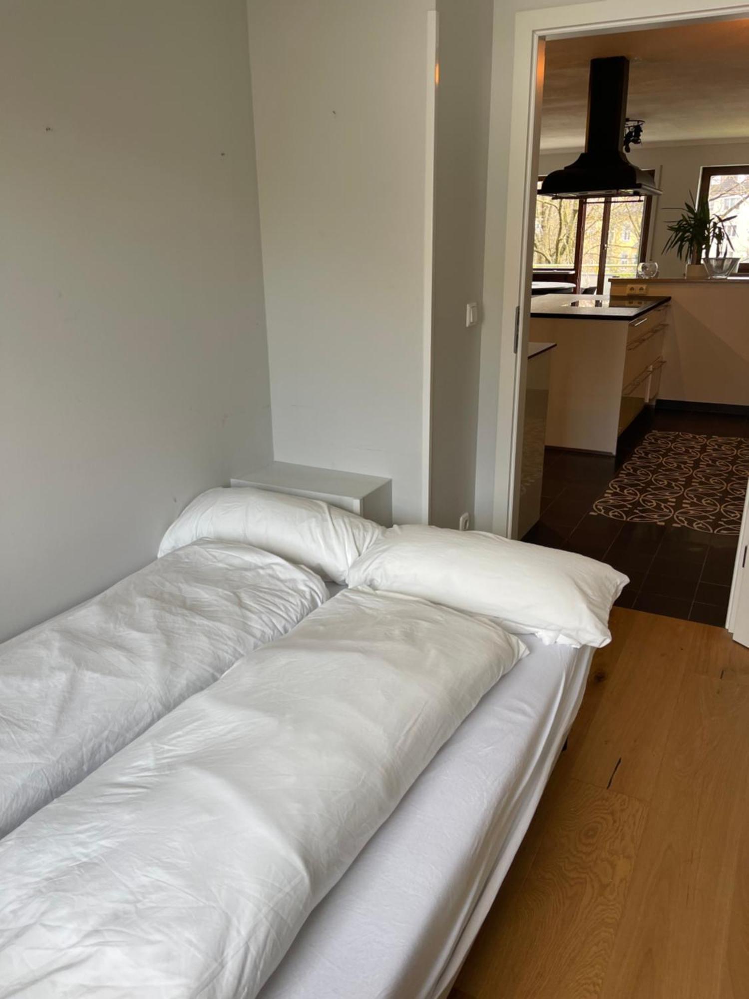 Apartment Modernes Designer Mit Balkon 5 Min Zum Oktoberfest &