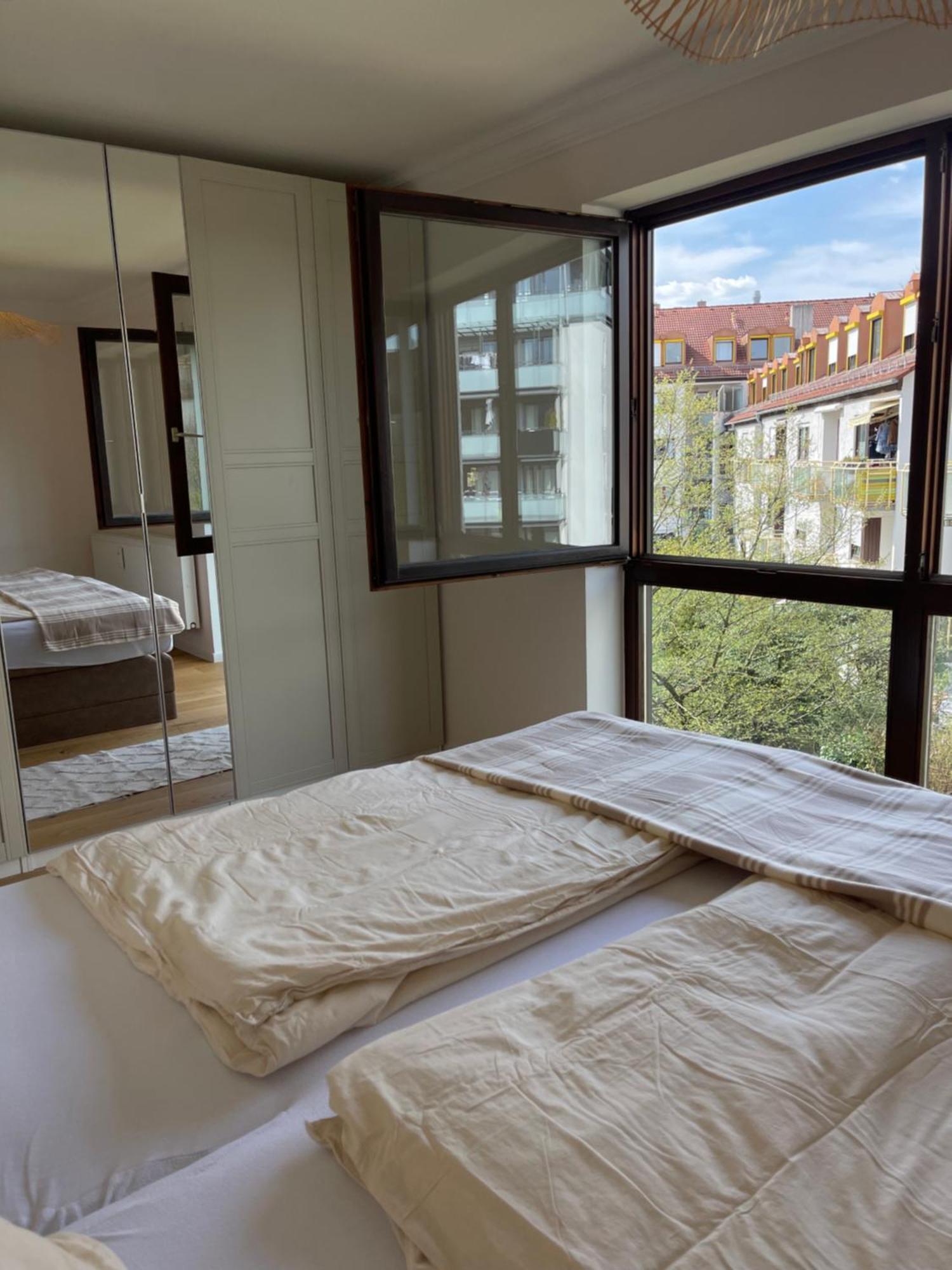 Modernes Designer Mit Balkon 5 Min Zum Oktoberfest & Apartment *