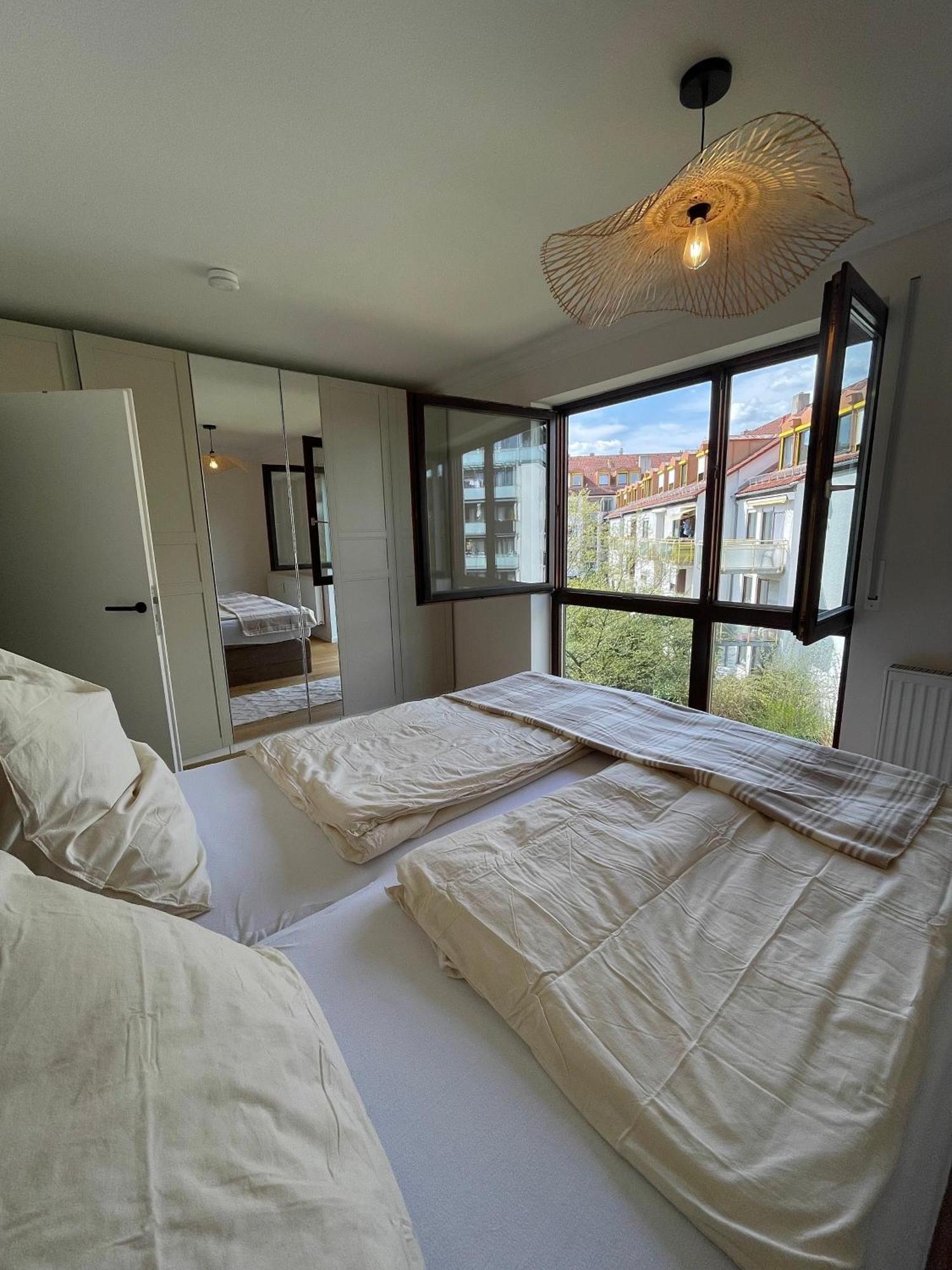 Modernes Designer Mit Balkon 5 Min Zum Oktoberfest & Apartment *