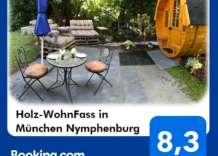 Holz-Wohnfass In Muenchen-Nymphenburg