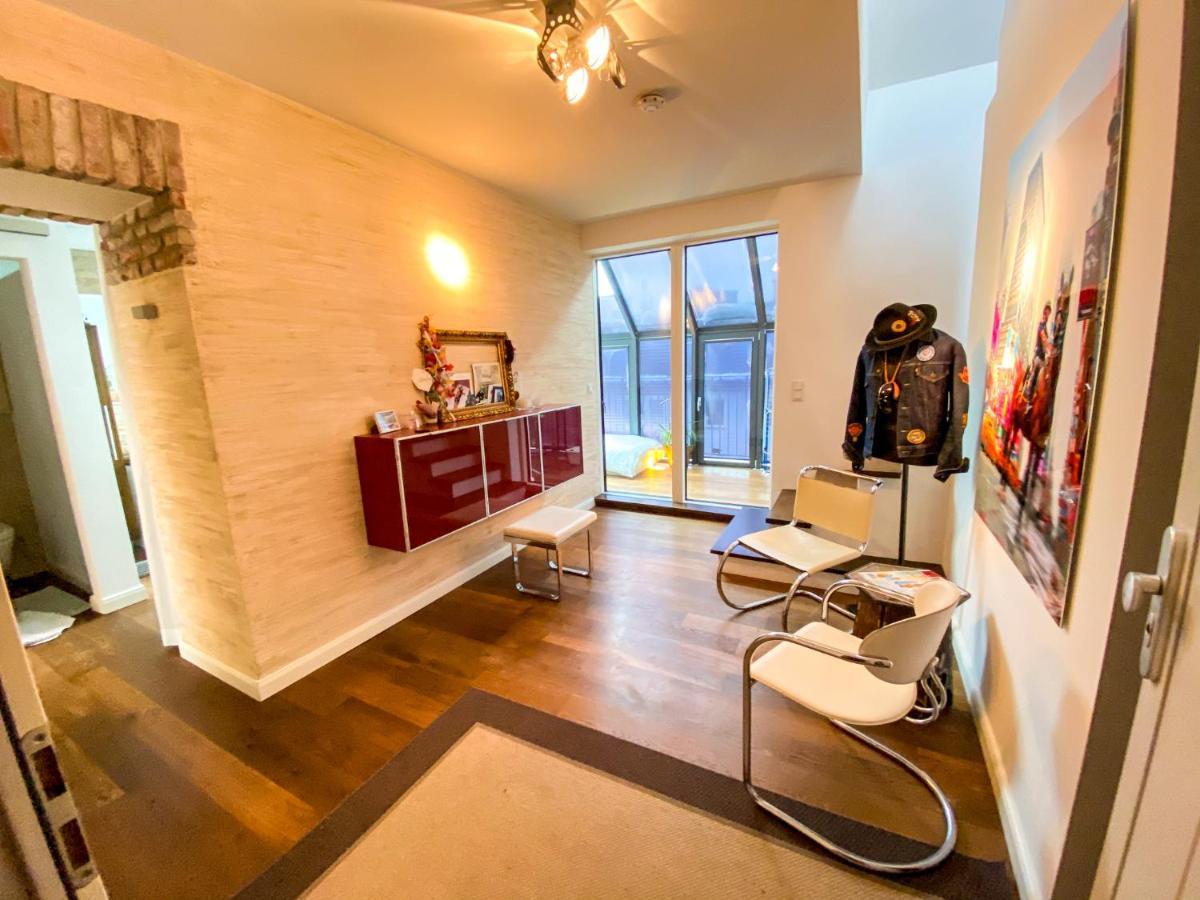 Exklusives Panorama Penthouse Im Herzen Von Munchen, Dachterasse, Kamin