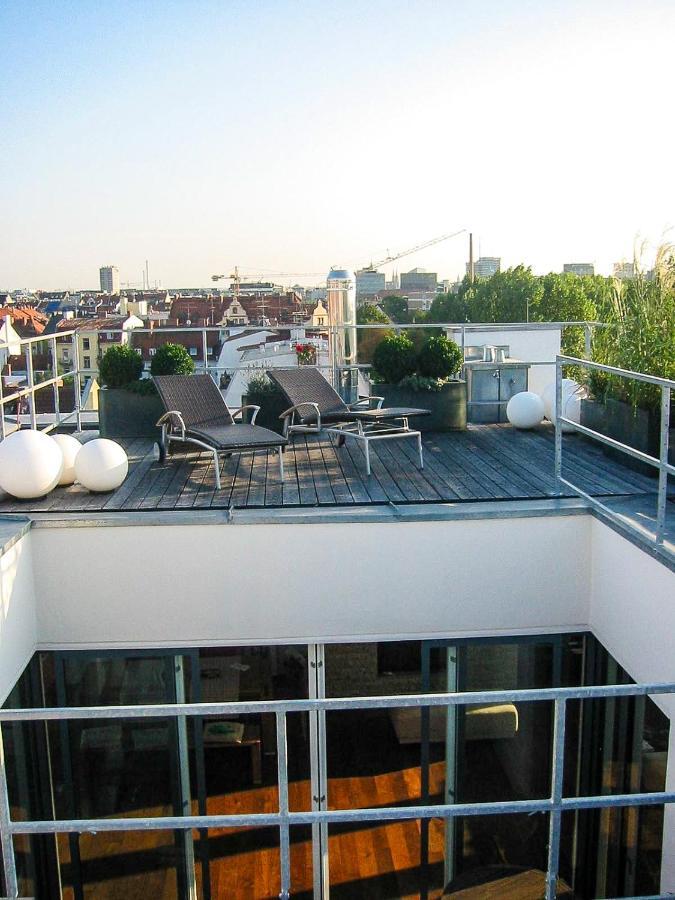 Exklusives Panorama Penthouse Im Herzen Von Munchen, Dachterasse, Kamin Apartment