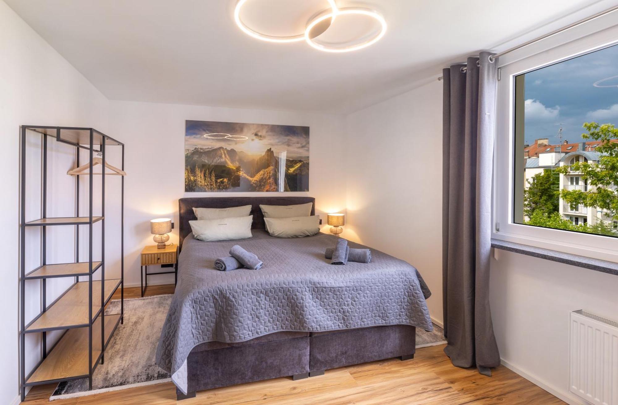 Sweethome - Super Zentral Und Modern, Kueche, Wifi Apartment Munich