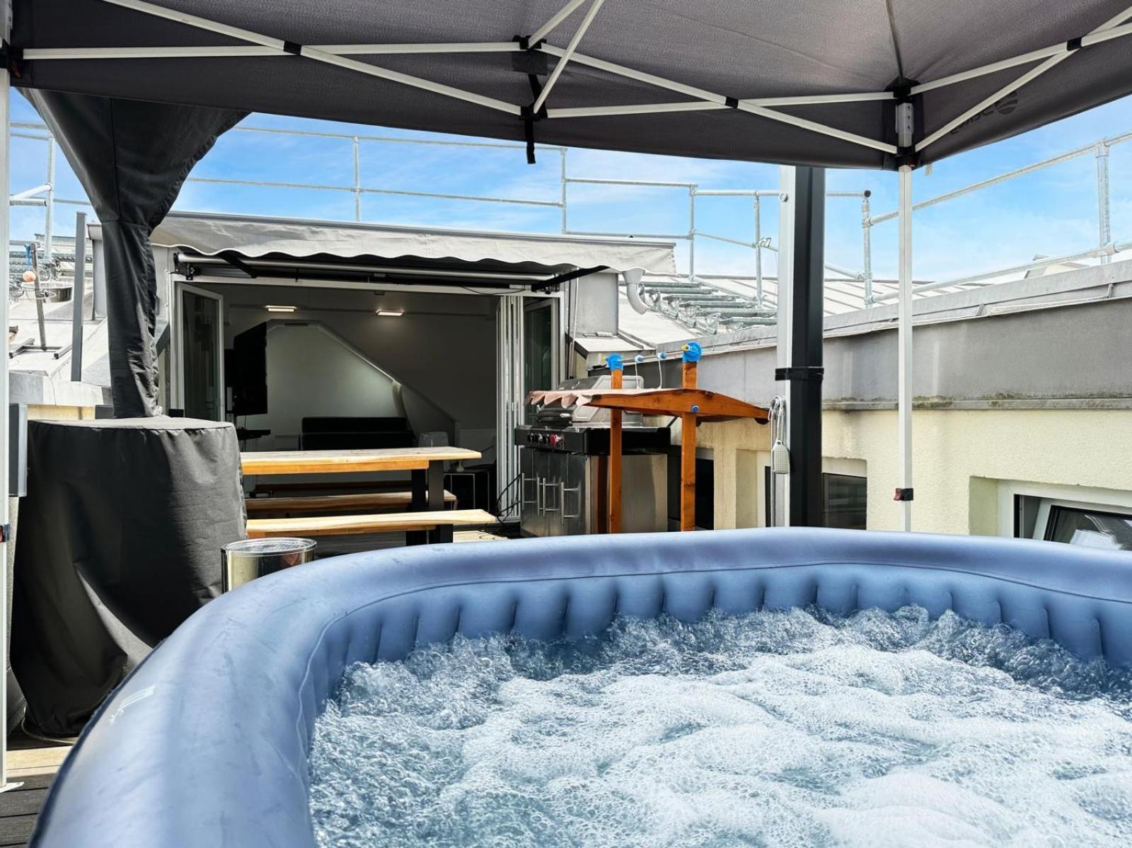Apartamento 6 Maisonette-penthouse Pool Dachterrasse Luxus Munique