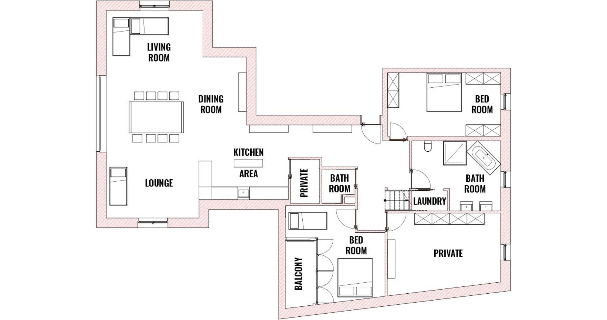 6 Maisonette-penthouse Pool Dachterrasse Luxus Munique
