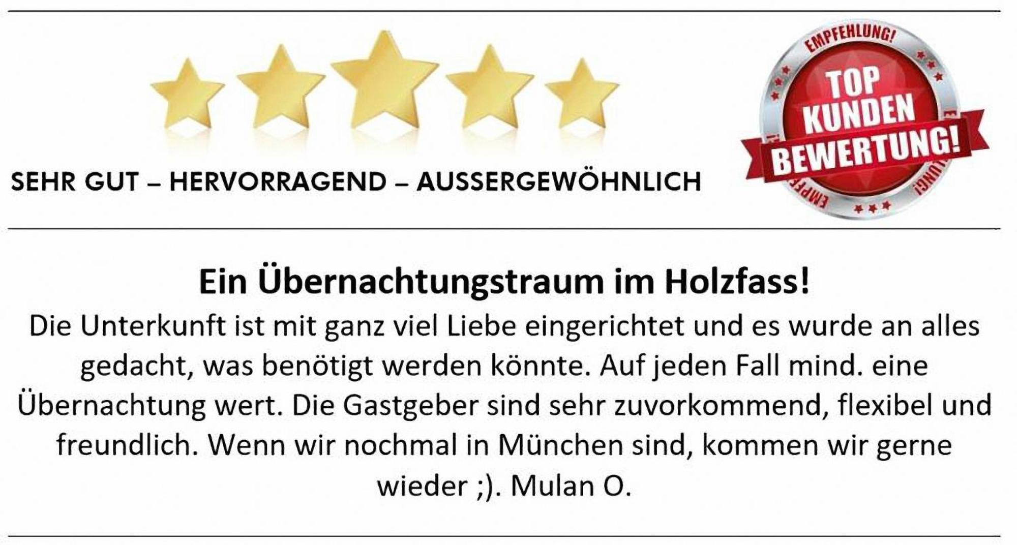 Holz-wohnfass In Muenchen-nymphenburg Apartment Munich