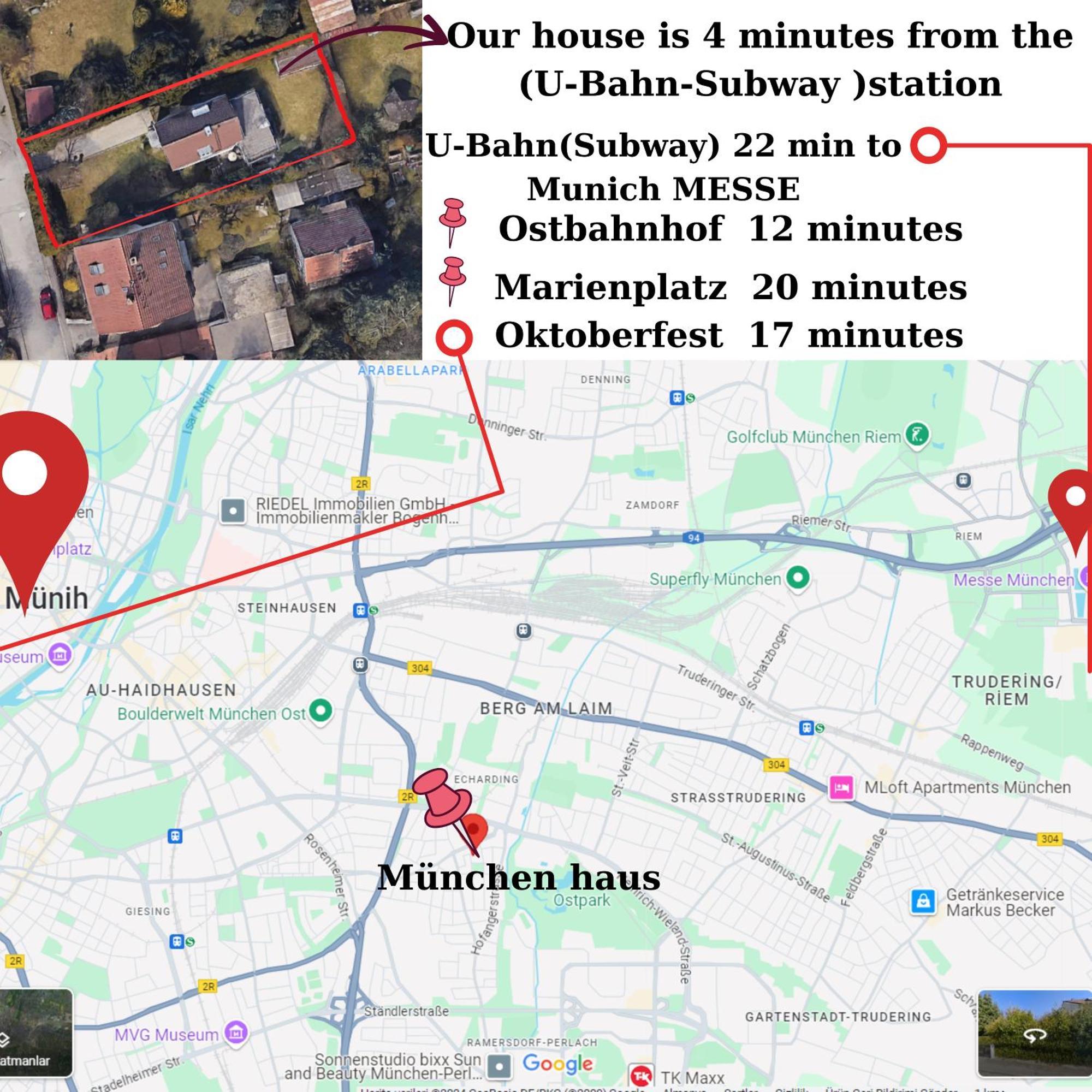 Homestay Haus-centrum-messe-oktoberfest -7-24 Checkin Munich